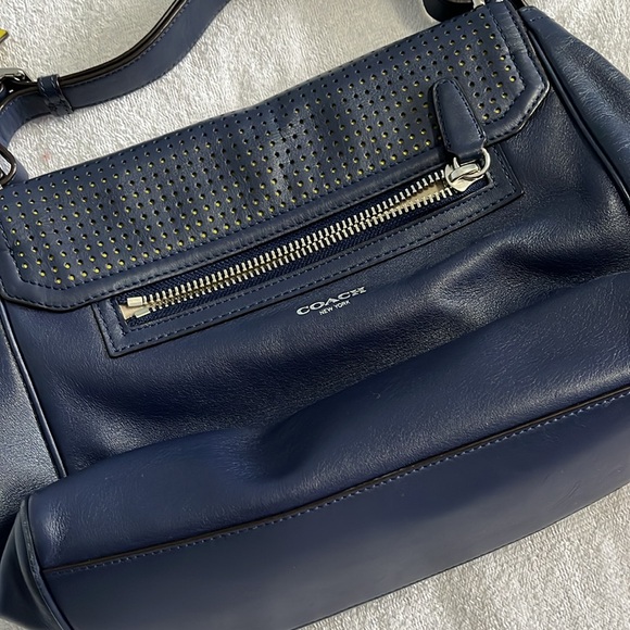 Coach, Navy Blue shoulder bag - Picture 5 of 6